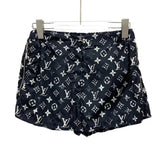 Louis Vuitton Stencil-effect Monogram Shorts size 36