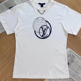Louis Vuitton Globe Logo T-Shirt Size S
